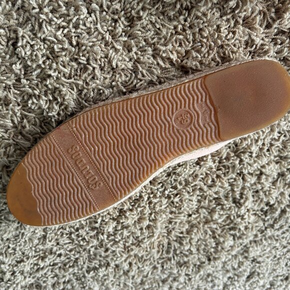 Anthropologie Soludos X Lockhart Embroidered "Aloha" Espadrilles Women's Sz 6.5 - Picture 10 of 11